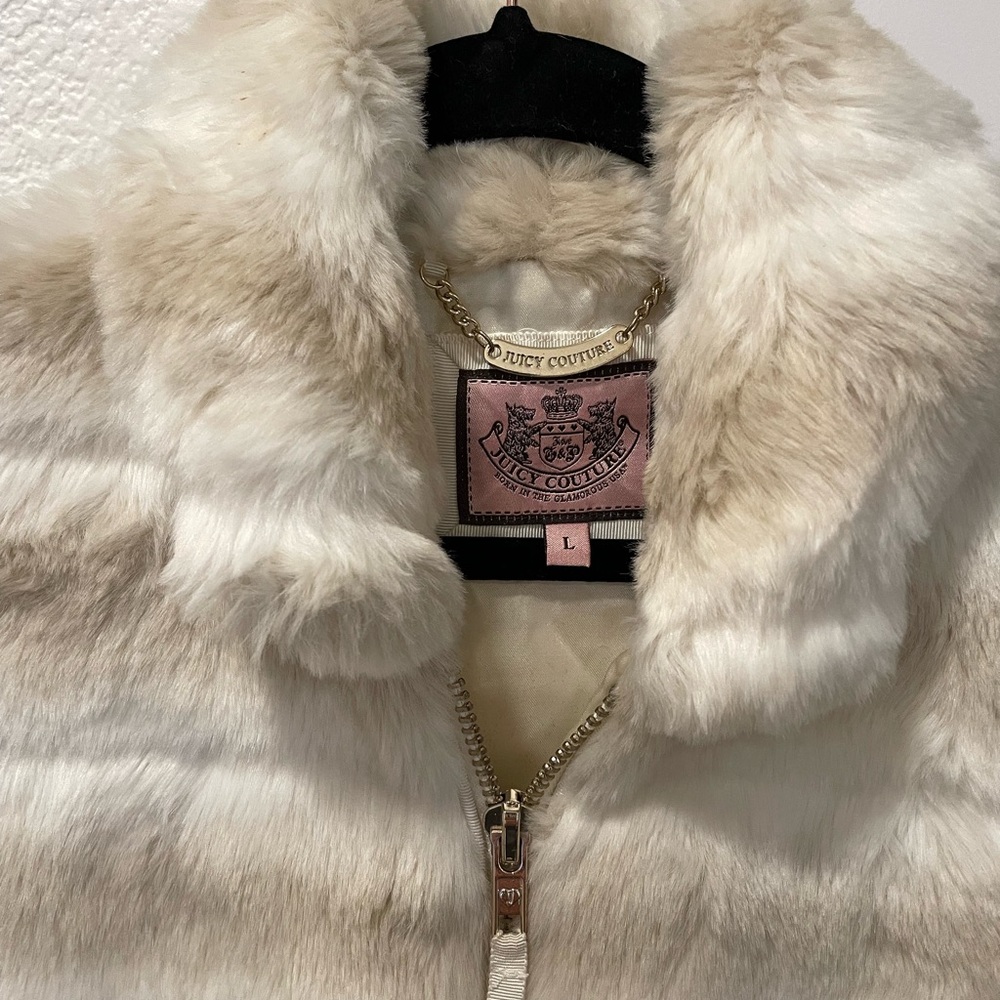 Juicy Couture faux fur women’s jacket